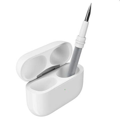 KeyBudz AirCare 1.5 cleaning kit for AirPods – cleaning kit with precision tools and hygiene accessories - White